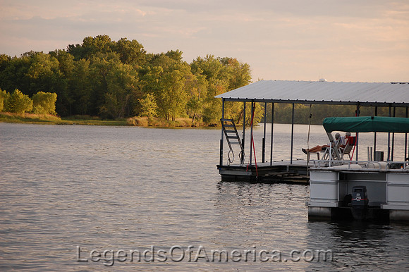 Lake of the Ozarks - Watching the Sunset