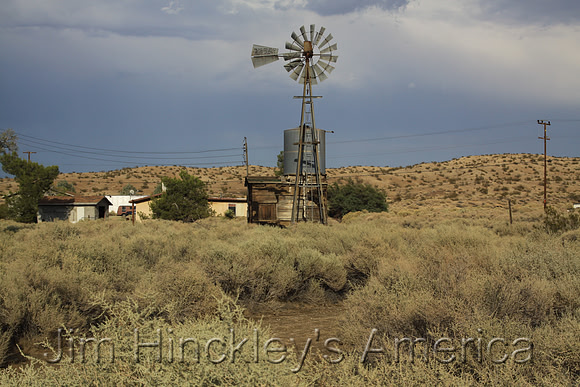Mojave River, CA - Windmill