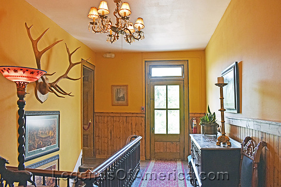 Cimarron, NM - St. James Hotel Hallway - 2
