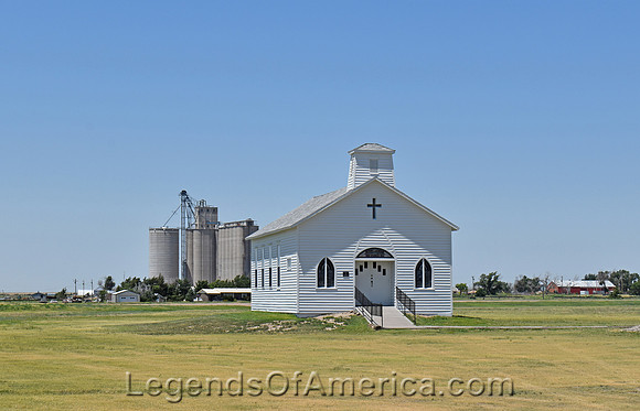 Wallace, KS - Fort Wallace Church