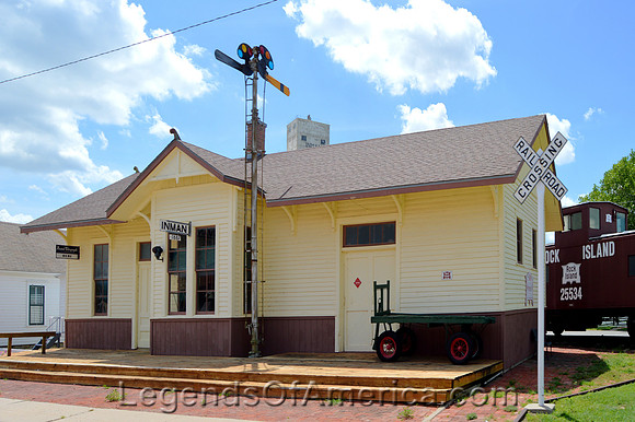 Inman, KS - Depot
