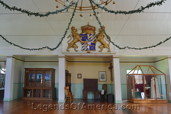 Lindsborg, KS - Swedish Pavillion Interior