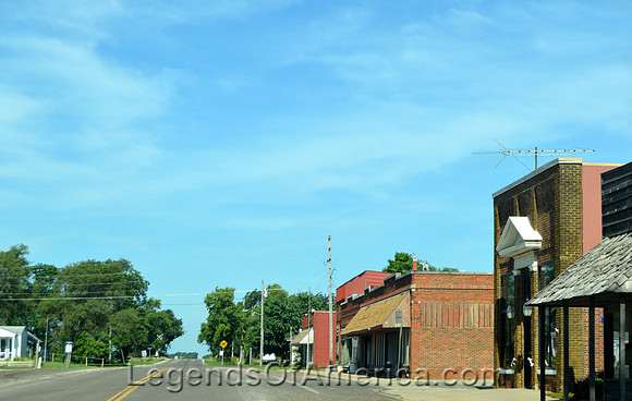 Lincolnville, KS - Main Street