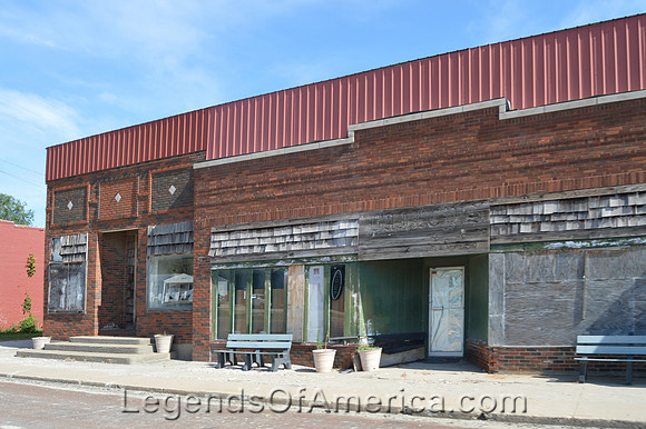 Lincolnville, KS - Main Street Buildings - 2