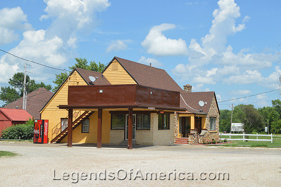 Emporia, KS - Vintage Motel Office