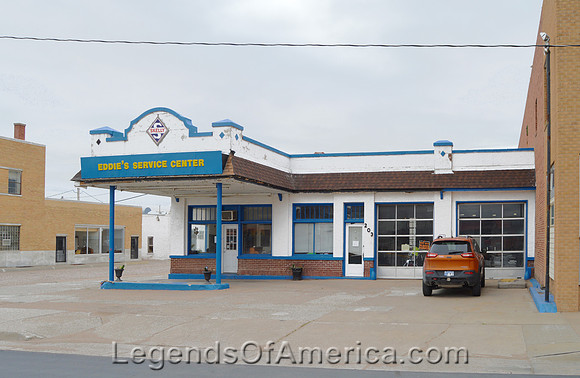 Oakley, KS - Gas Station