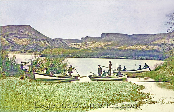 Green River, WY - Powell Expedition, 1871.
