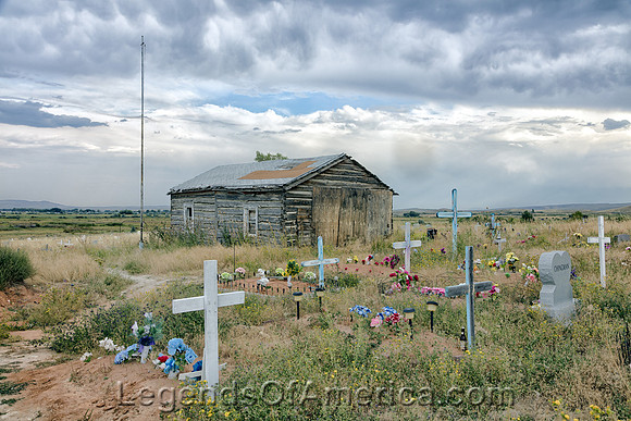 Fort Washakie, WY - Sacagawea Shoshone Tribal Cemetery
