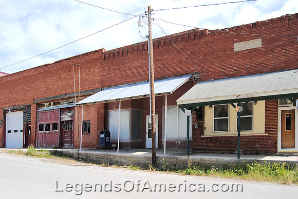 Lock Springs, MO - Main Street Buildings