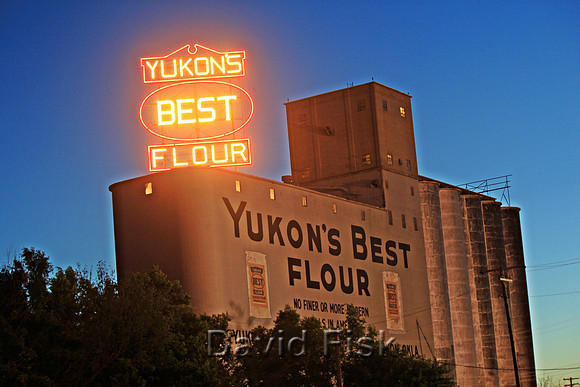 Yukon, OK - Yukon's Best Flour Mill Relighting