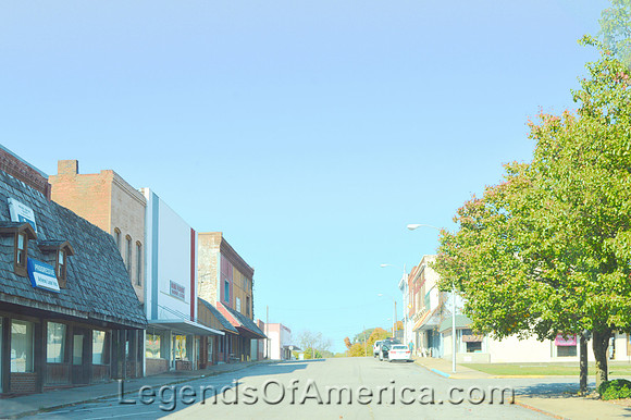 Humansville, MO - Business District