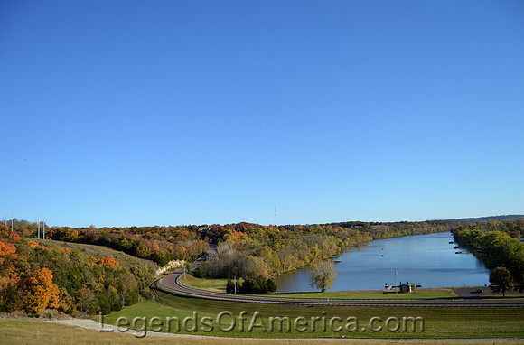 Warsaw, MO - Site of Bledsoe Ferry