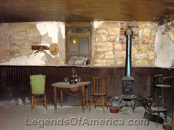 Ellinwood, KS - Underground Tunnel  Display - 2