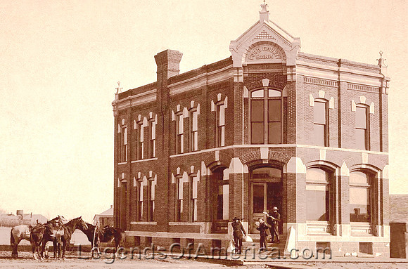 Spearville, KS - Bank, 1890s