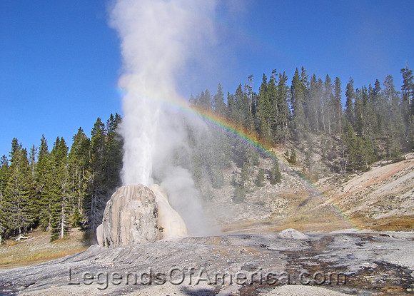 Yellowstone National Park, WY - Lone Star Geyser