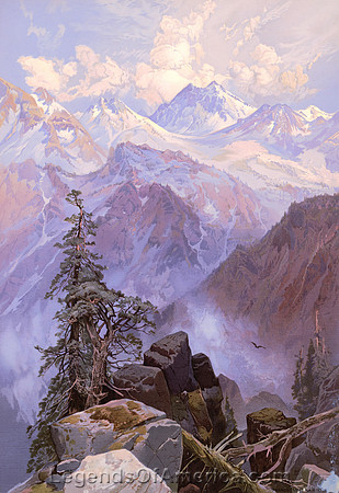 Sierra Nevada Mountains, CA - 1875