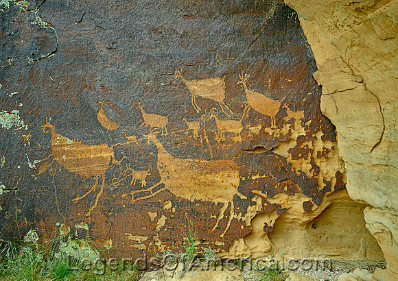 Las Animas County, CO - JE Canyon Ranch Rock Carving