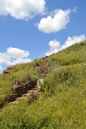 Coronado Heights, KS - Stone Steps