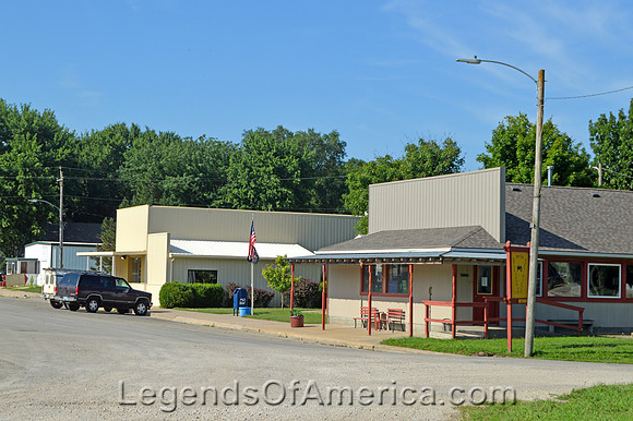 Harveyville, KS - Main Street Buildings