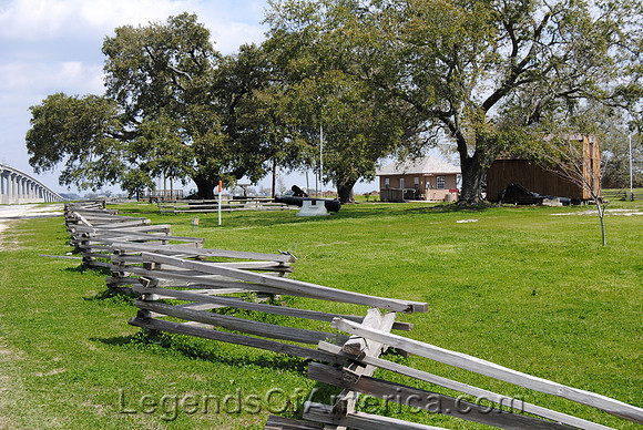Fort Pike, LA - Fence