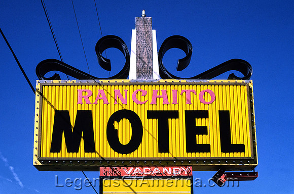 Gallup, NM - Ranchito Motel Sign, 2003