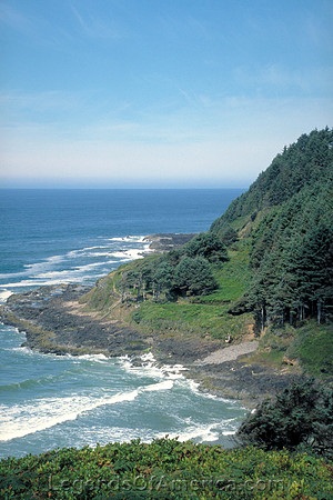 Pacific Coast Scenic Byway, OR - Coastline
