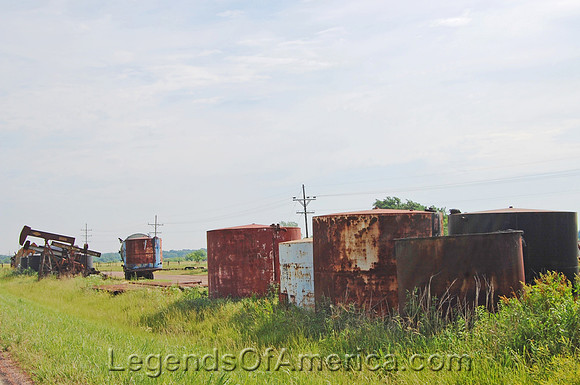 Hamilton, KS - Oilfield Tanks