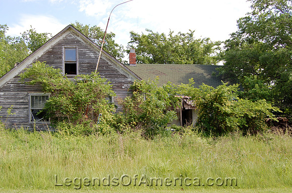 Lamont, KS - Abandoned House