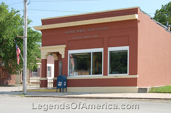 Hamilton, KS - Post Office