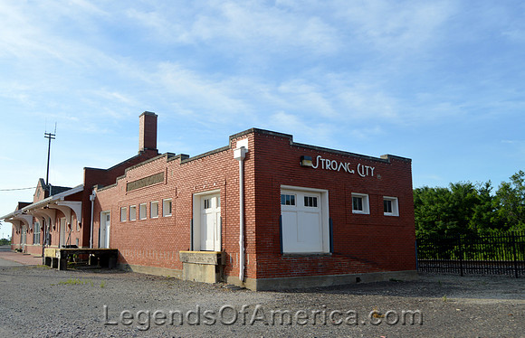Strong City, KS - Depot - 2