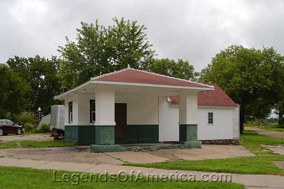 Strong City, KS - Old Gas Station - 2