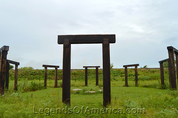 Matfield Green, KS - Station Sculpture