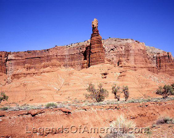 Chimney Rock, Capitol Reef National ParkUTCarolHighsmith