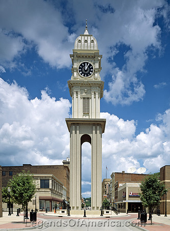 Clock towerDubuqueIACarolHighsmith