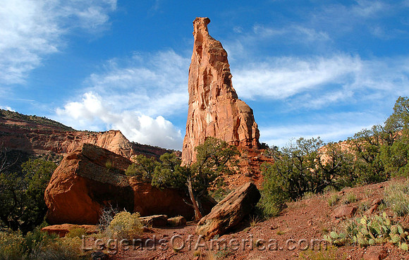 Colorado National Monument, CO - Rock Formation