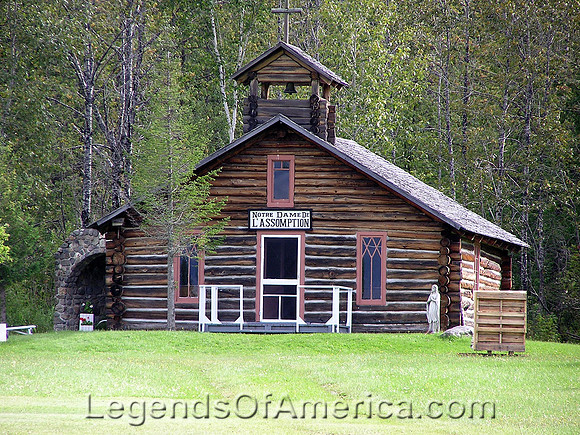 Our Lady of Assumption Church, Acadian Village-nps