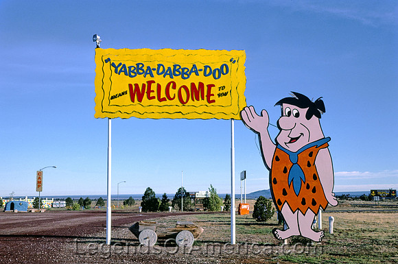 Valle, AZ - Bedrock City Welcome