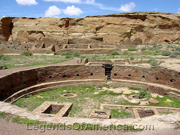 Chaco National Park, NM - Chetro Ketl Great Kiva