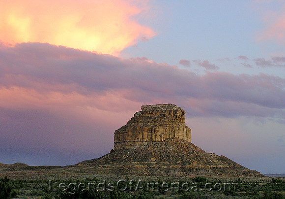 Chaco National Park, NM - Fajada Butte