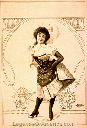 Dance Girl, 1900