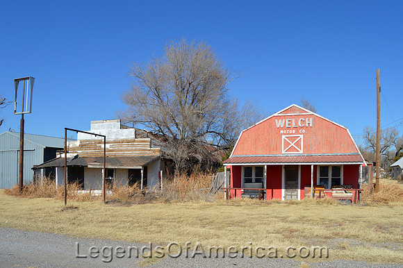 May, OK - Business Buildings