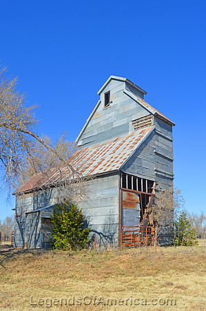 May, OK - Old Silo