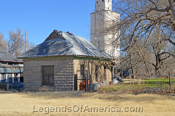 May, OK - Stone Building
