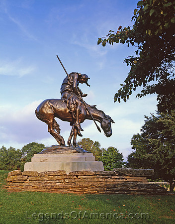 Waupun, WI - End of the Trail Statue