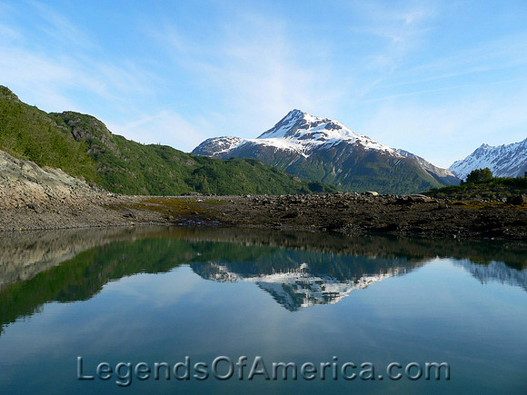 Glacier Bay National Park, AK - Mountain Lake
