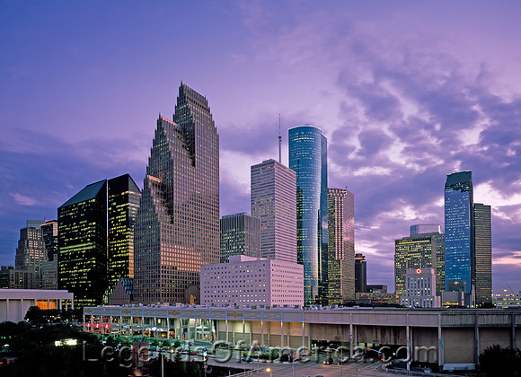 Houston, TX - Skyline - 2