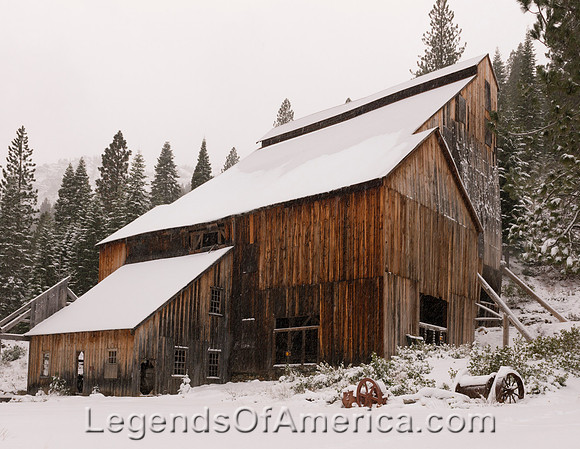 Eureka State Park, CA - Mining Structures