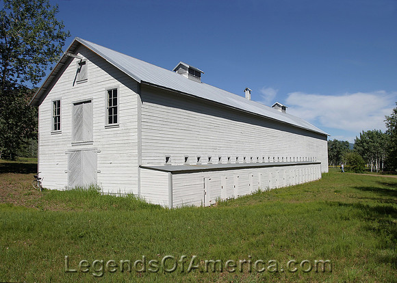 Eagle, AK - Fort Egbert Mule Barn