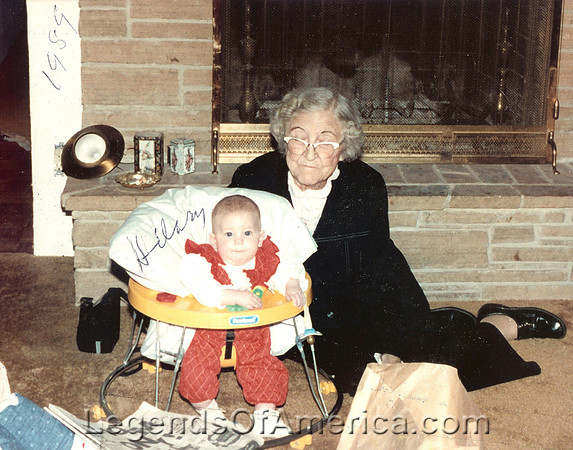 Hillary Pruett and Irene Foster, 1989