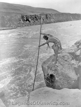 Chinook Man Fishing